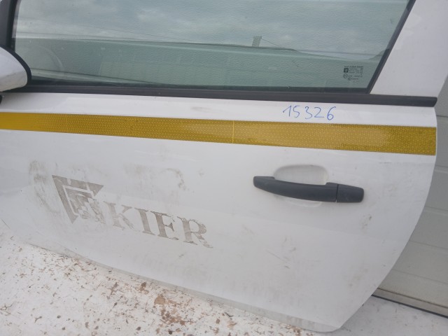 15326 Opel Corsa E 3 ajtós Bal első Ajtó Fehér Y40r