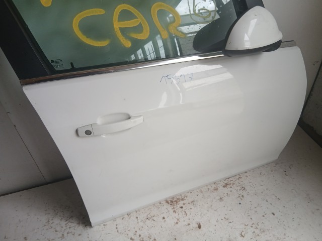 15317 Opel Astra J Jobb első Ajtó Fehér Y40r