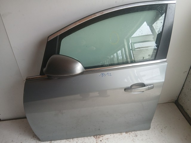 15312 Opel Astra J Bal első Ajtó Szürke Z179