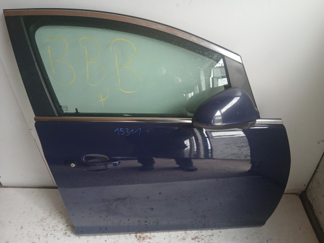 15311 Opel Astra J Jobb első Ajtó Kék Z20z