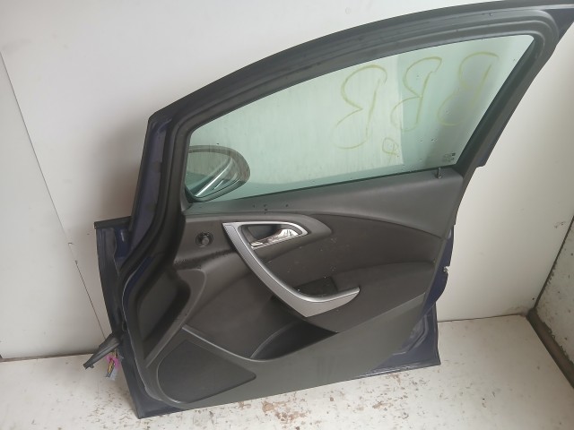 15311 Opel Astra J Jobb első Ajtó Kék Z20z