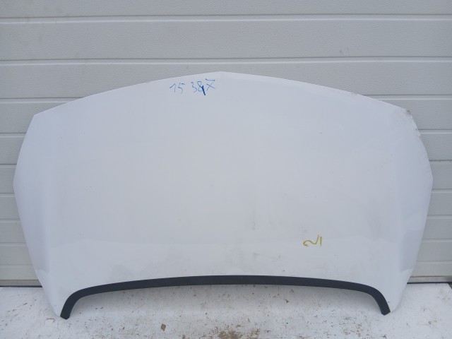 15387 Opel Astra J Motorháztető Fehér Y40r