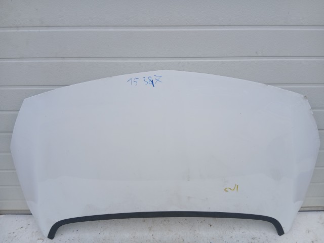 15387 Opel Astra J Motorháztető Fehér Y40r