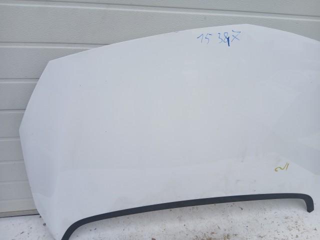 15387 Opel Astra J Motorháztető Fehér Y40r
