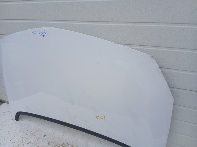 15387 Opel Astra J Motorháztető Fehér Y40r