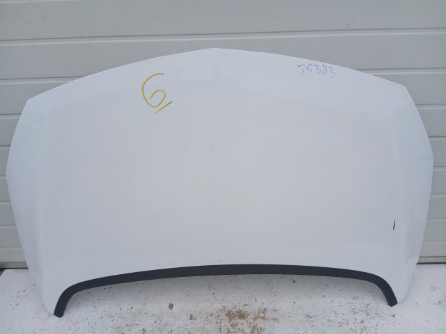 15383 Opel Astra J Motorháztető Fehér Y40r