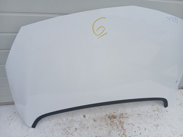 15383 Opel Astra J Motorháztető Fehér Y40r