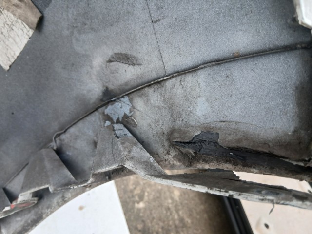 15372 Opel Astra J Facelift Hátsó Lökhárító Fehér Y40r Radaros 5 ajtós