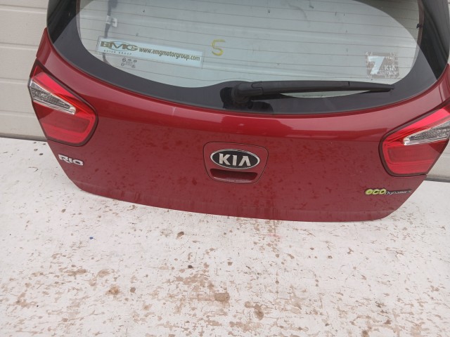 15362 Kia Rio III.(UB) 2011-2017 Csomagtérajtó Használt Bordó 