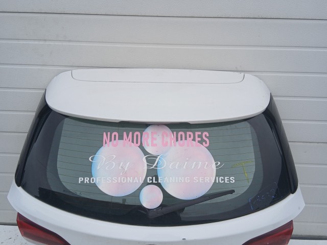 15358 Opel Astra K kombi Csomagtérajtó Fehér Y40r