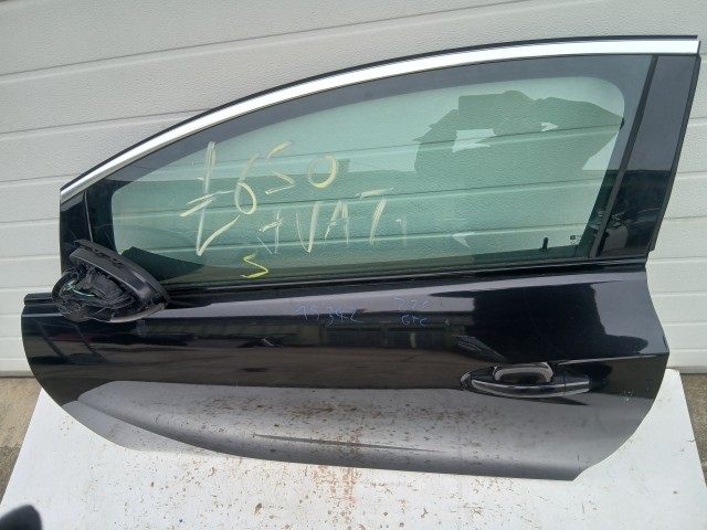 15343 Opel Astra J GTC Bal első Ajtó Fekete Z22c 3 ajtós