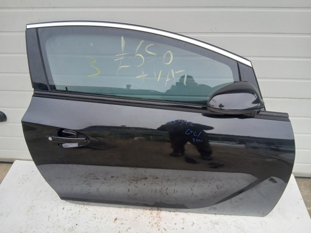 15342 Opel Astra J GTC Jobb első Ajtó Fekete Z22c 3 ajtós