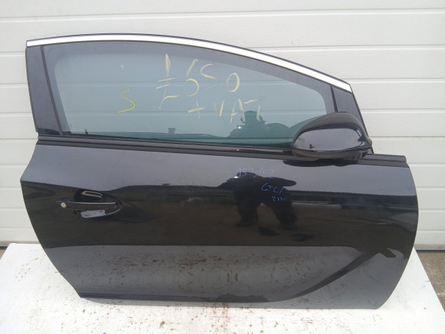 15342 Opel Astra J GTC Jobb első Ajtó Fekete Z22c 3 ajtós