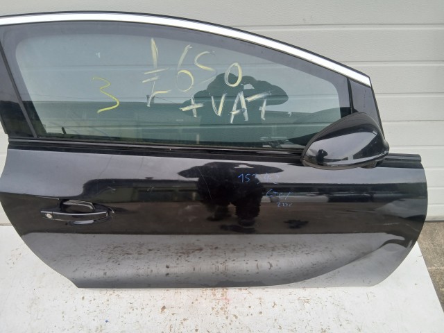 15342 Opel Astra J GTC Jobb első Ajtó Fekete Z22c 3 ajtós