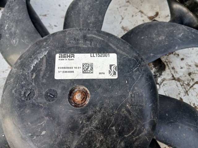 Opel Corsa E 2014- 2014-2019 Hűtőventilátorkeret Használt   