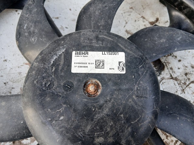 Opel Corsa E 2014- 2014-2019 Hűtőventilátorkeret Használt   