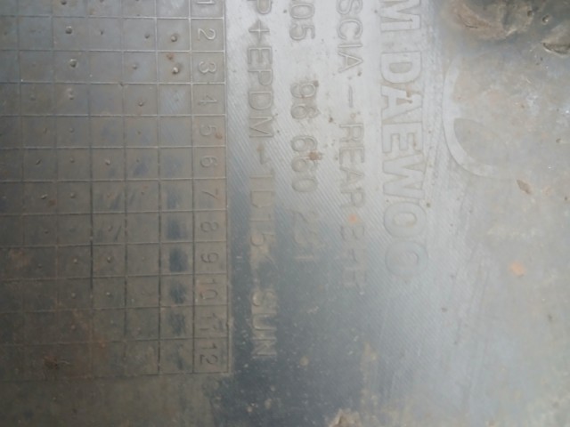 15417 Opel Antara Facelift Hátsó Lökhárító parkszenzoros