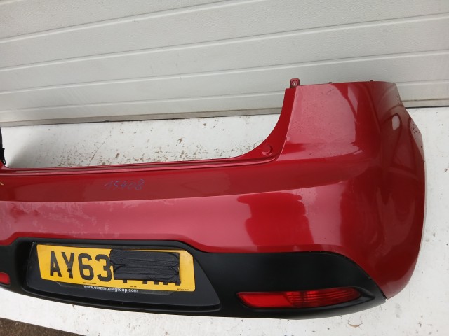 15408 Kia Rio III.(UB) 2011-2017 hátsó Lökhárító Bordó