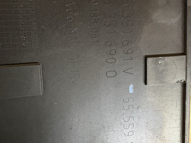 Opel Meriva A Z17dth Motorburkolat