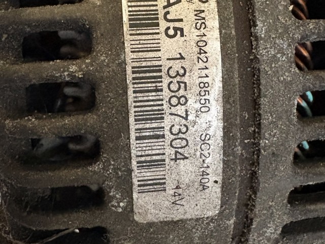 Opel Astra K 1.6cdti b16dth Generátor