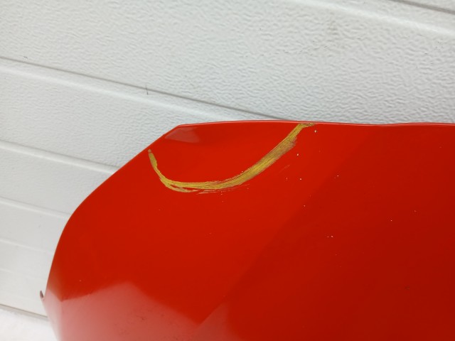 15515 Opel Corsa E 2014- 2014-2019 Motorháztető Használt Piros Z50b 