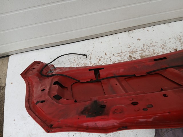 15515 Opel Corsa E 2014- 2014-2019 Motorháztető Használt Piros Z50b 