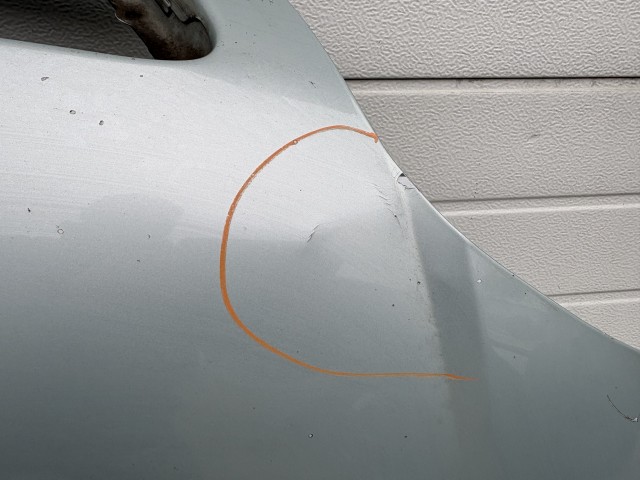 15522 Opel Meriva A Motorháztető Zöld