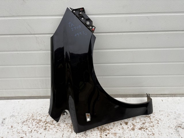 15530 Opel Corsa D Jobb első Sárvédő Fekete  Z20R