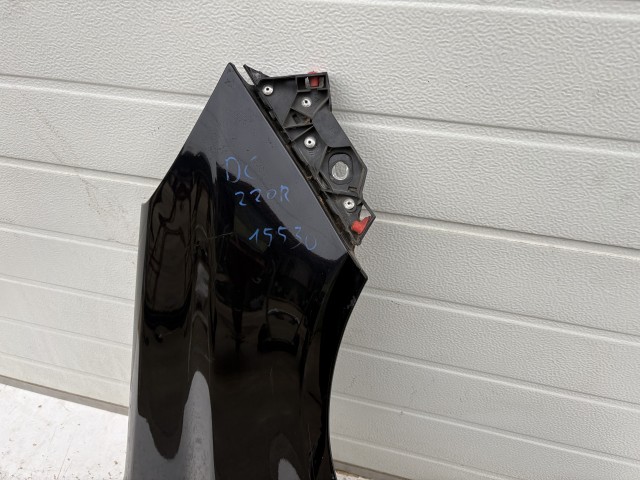 15530 Opel Corsa D Jobb első Sárvédő Fekete  Z20R