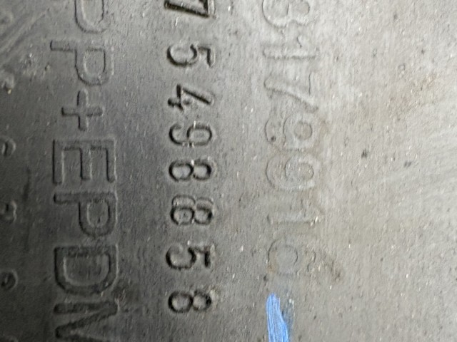 15540 Opel Corsa D hátsó Lökhárító fekete 5 ajtós