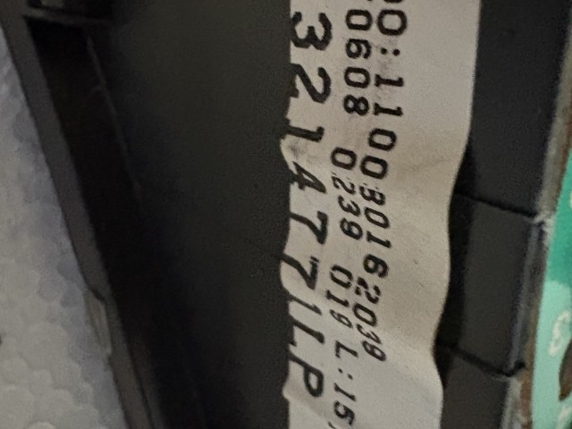 Opel Meriva A 2003-2010 Óracsoport Használt 