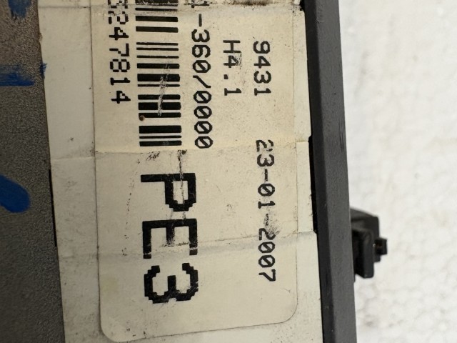 Opel Astra H 2004-2010 Fűtéskapcsoló Használt