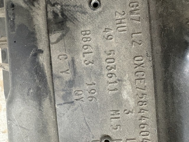 Opel Meriva A 2003-2010 Zárhíd Használt Z20R Fekete 