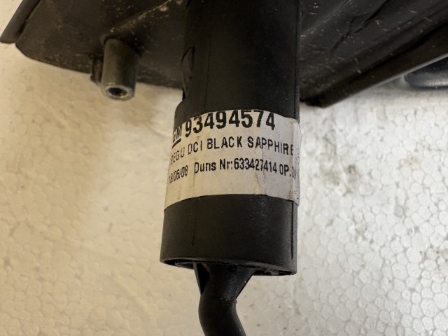 15652 Opel Meriva A Jobb Tükör Z20R Fekete kézi