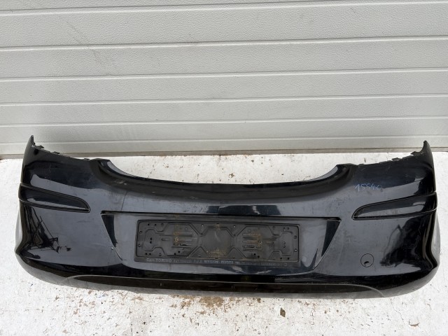 15540 Opel Corsa D hátsó Lökhárító fekete 5 ajtós
