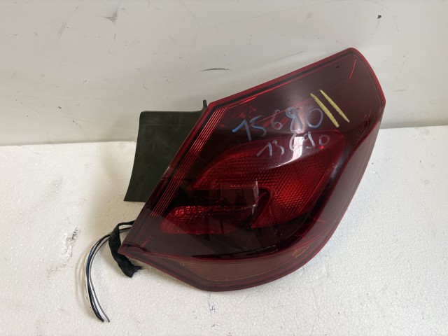 15690 Opel Astra J Jobb hátsó Lámpa Fényszóró Angol