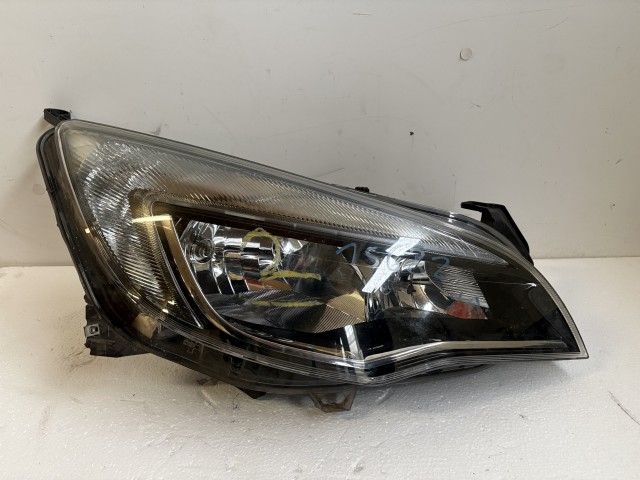 15682 Opel Astra J Jobb első Lámpa Fényszóró Angol