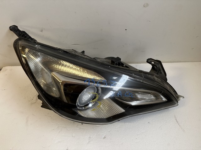 15697  Opel Astra J Jobb első Lámpa Fényszóró Angol 