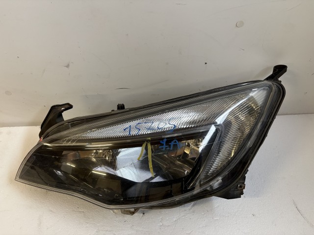 15705 Opel Astra J Bal első Lámpa Fényszóró Angol Facelift 2013-tol