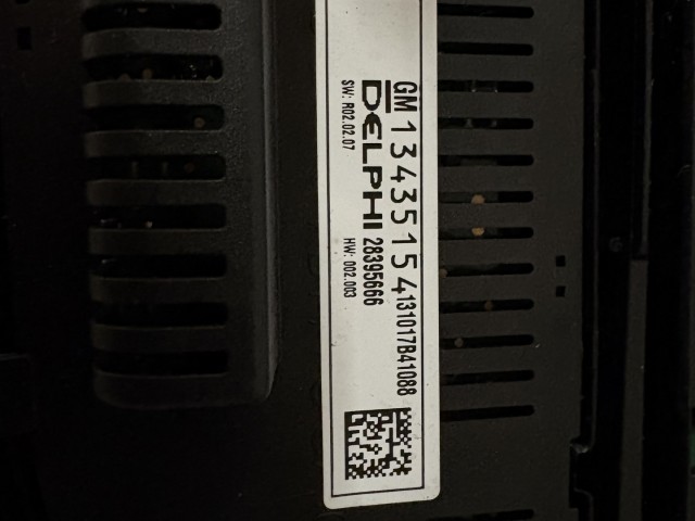 Opel Astra J 2009-2015 Közép konzol Navi 600