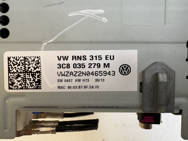 Volkswagen Passat B7 2010-2014 Rádió Használt Navigációs   