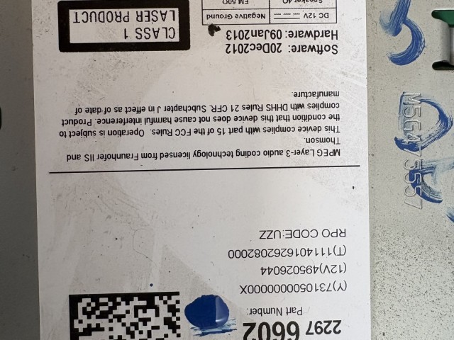 Opel Astra J Rádió  