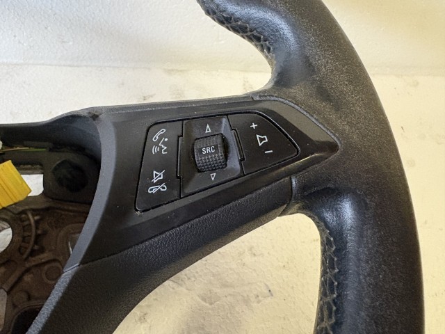 Opel Corsa E 2014- 2014-2019 Kormánykerék Használt Fekete bőr  