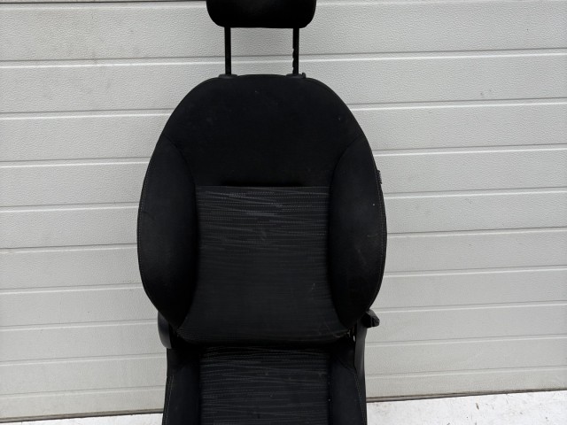 15862 Opel Astra K 2015-2021 bal első Ülés Fekete