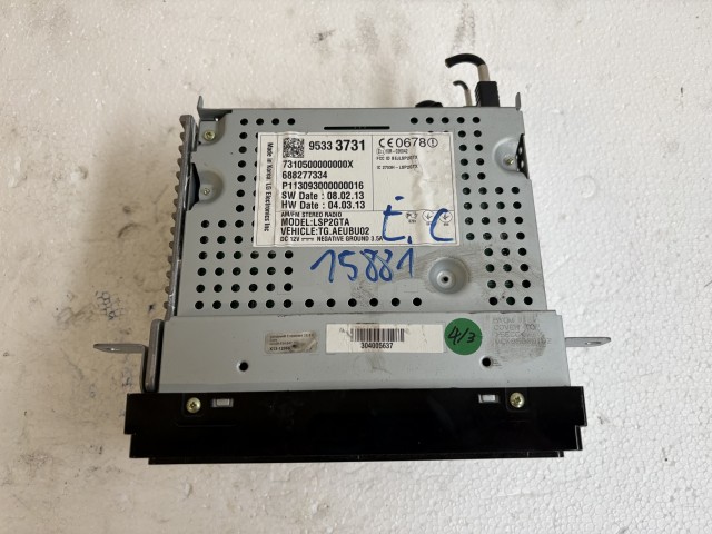 Chevrolet Trax Rádió Navigációs