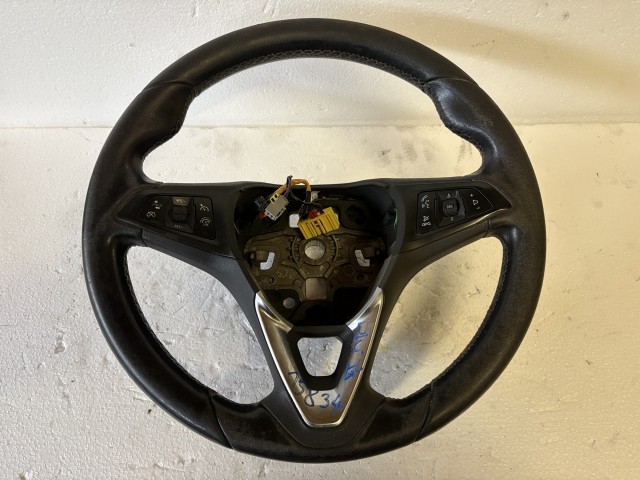 Opel Corsa E 2014- 2014-2019 Kormánykerék Használt Fekete bőr  
