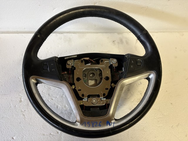 Opel Antara 2006-2015 Kormánykerék Használt Fekete bőr  