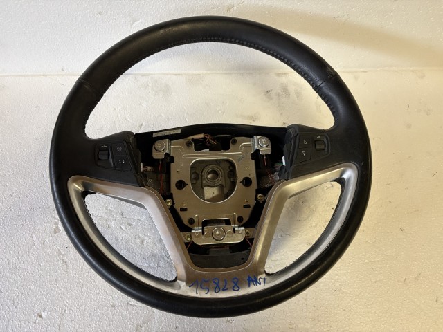 Opel Antara 2006-2015 Kormánykerék Használt Fekete bőr  