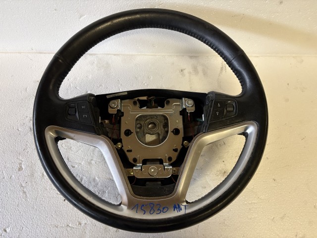 Opel Antara 2006-2015 Kormánykerék Használt Fekete bőr  