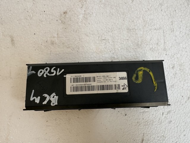 Opel Astra J Klímavezérlő